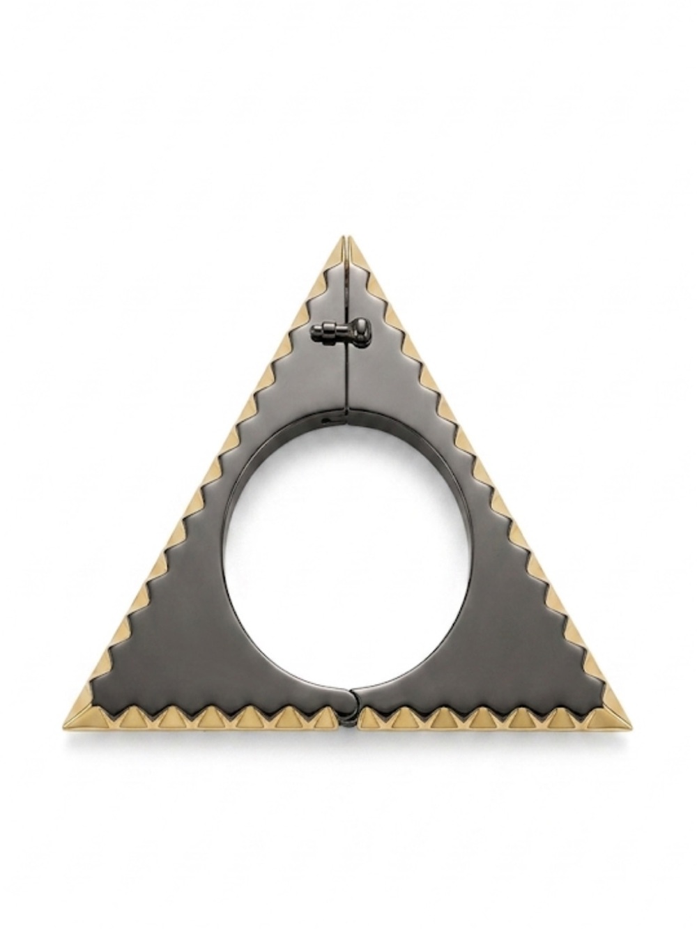 Triangle Metal Cuff Bracelet